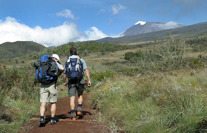 Remote northern slopes with views toward Kenya
